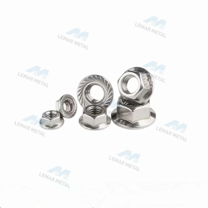 info-1-1 Hex Serrated Flange Nut