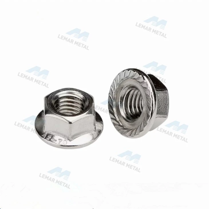 info-1-1 Steel Serrated Hex Flange Nut